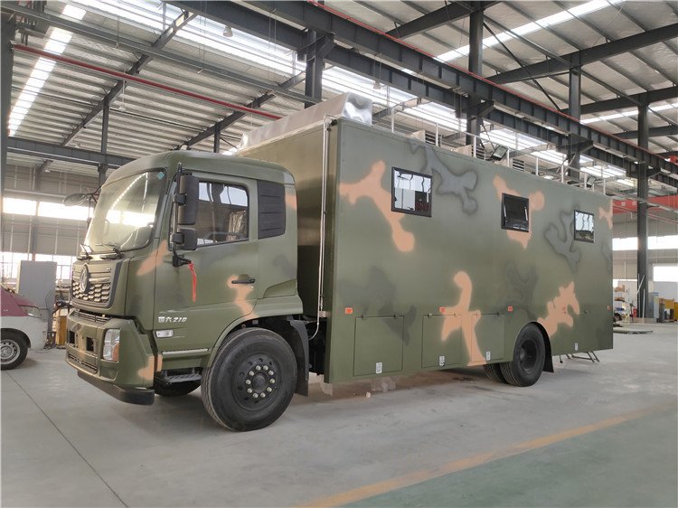 Dongfeng offroad truck Mobile Kitchens (10)