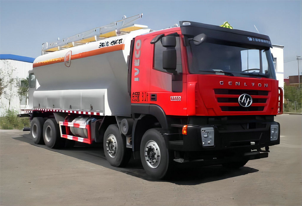 on-site mixed emulsion explosive vehicle (11)