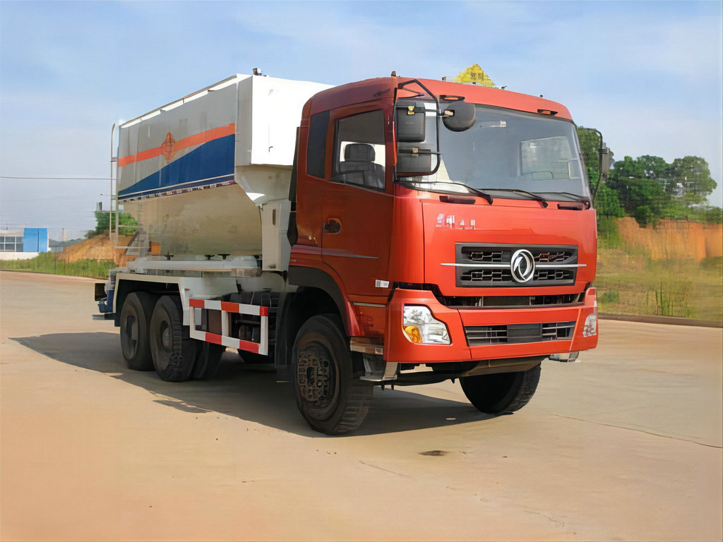 Dongfeng Emulsion explosive mixing and loading truck (1)_1