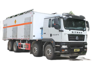 Customize 15T SITRAK On-site Mixed Emulsion Explosive Truck 