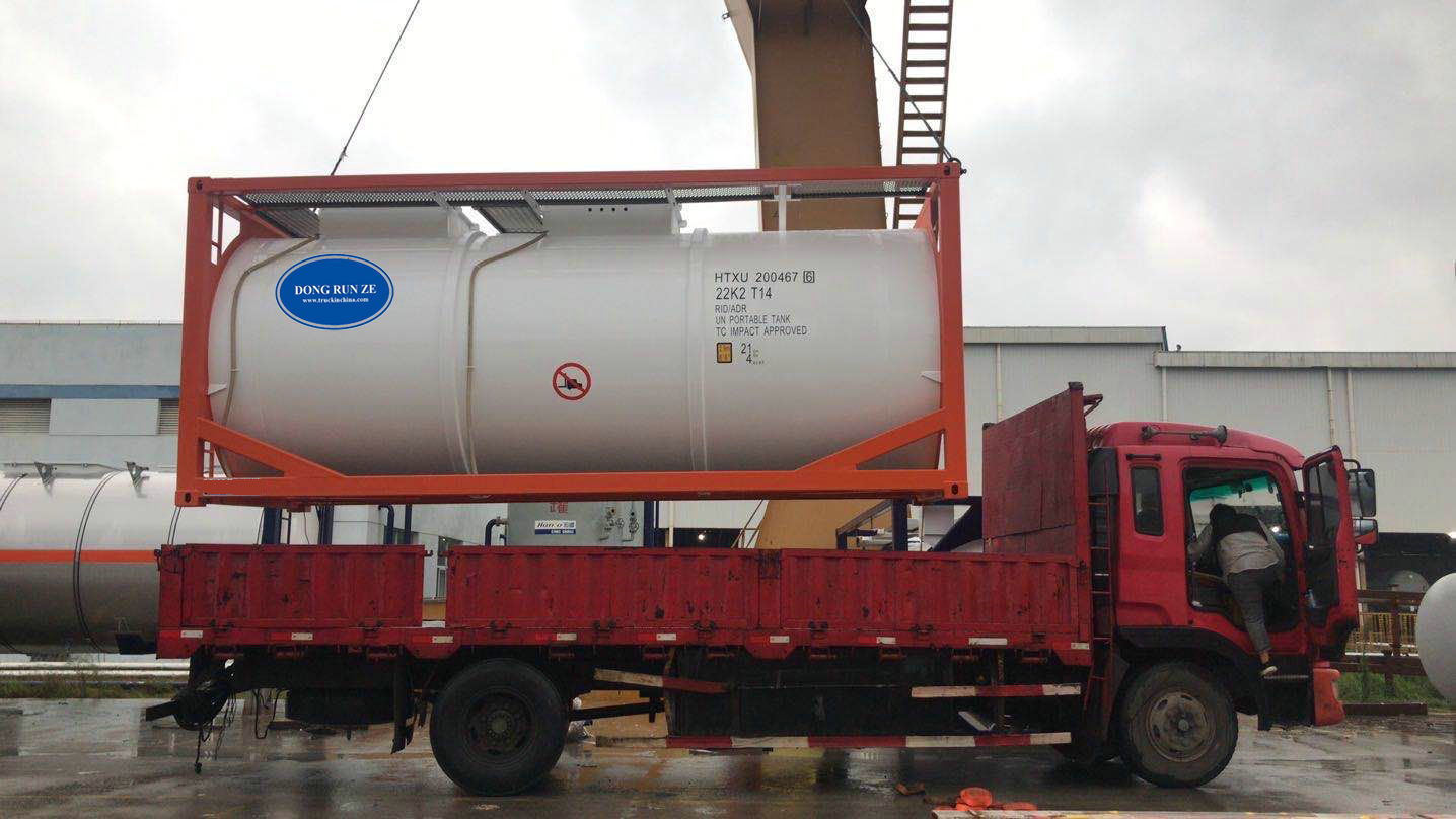 T14 isotank lined tank UN1789 UN1790 acid container offshore tanks 