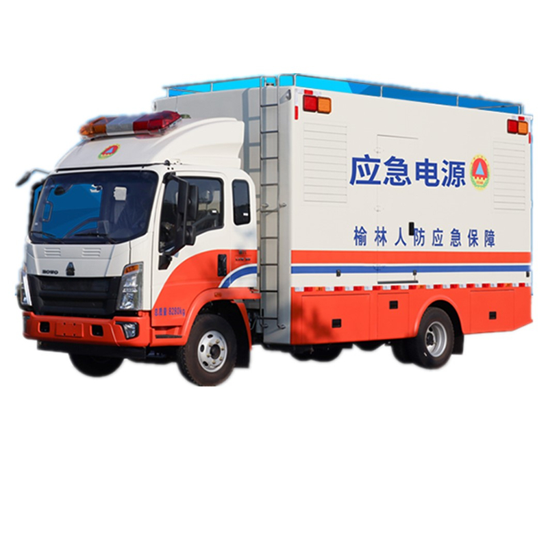 HOWO Light Truck Mounted Generator 50-100KW