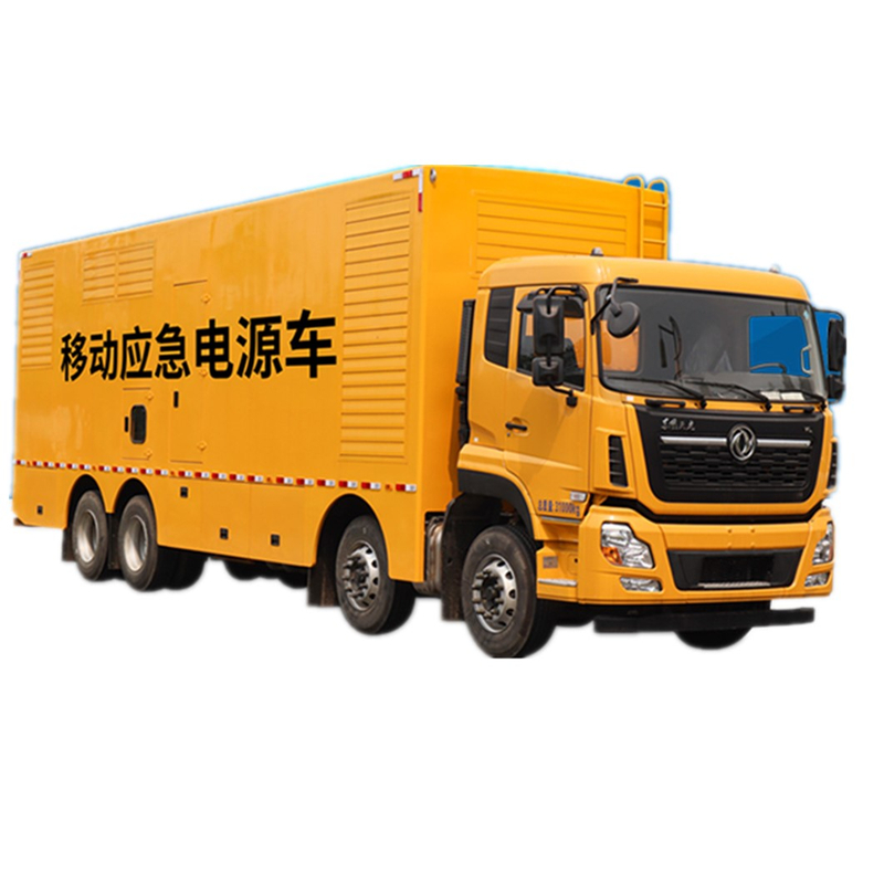 Dongfeng DFAC 800-1000kw Vehicle Mount-Commercial Mobile Generators For Emergency Electric Supply