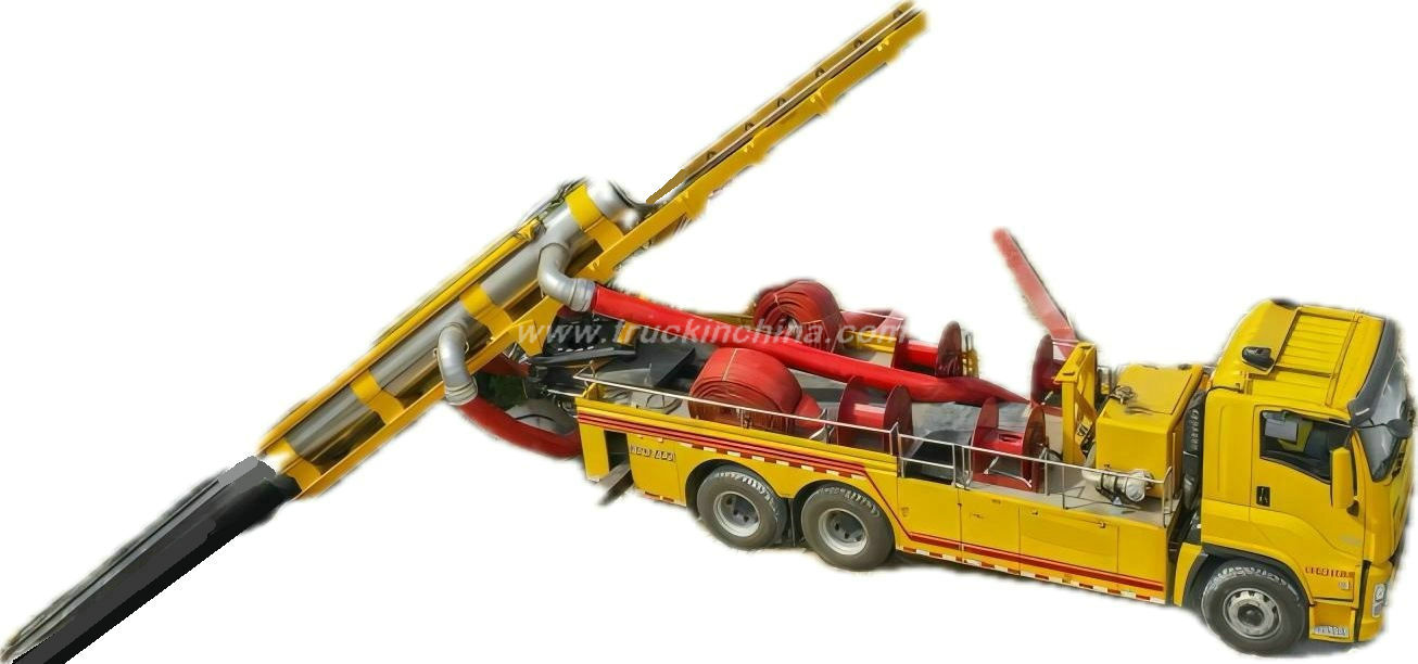 Custom ISUZU Vertical Drainage Water Rescue Truck 5000m3/h 