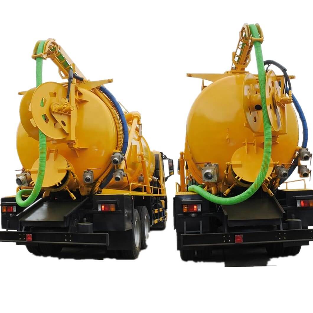 GIGA Hydro Excavators Combined Sewer Suction Jetting Unit truck (14)