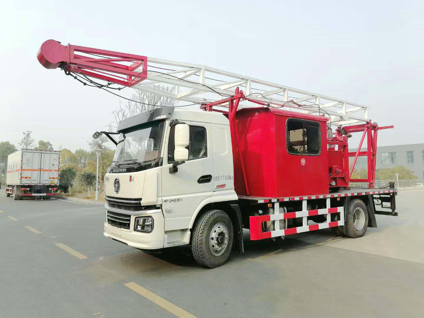 shacman Oil Drill Truck Mobile Drill Rigs Images (10)