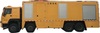 HOWO Truck Mounted Power Supply Vehicle with 1200KW Generator 