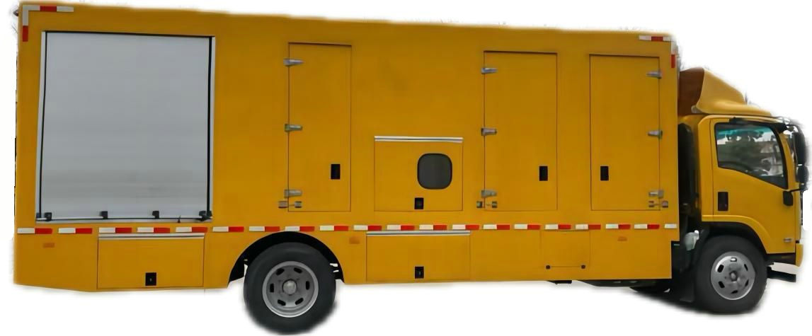 ISUZU Mobile Drainage Rescue Truck with Generator Drainage Pump 