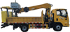 Multifunction 20m Aerial Work Platform Manlift Bucket Truck With TAM Attenuator Anti-Collision Unit