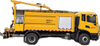 Dongfeng Guardrail Tunnel Wall Cleaning Truck (8.5 M3 Water Tank)
