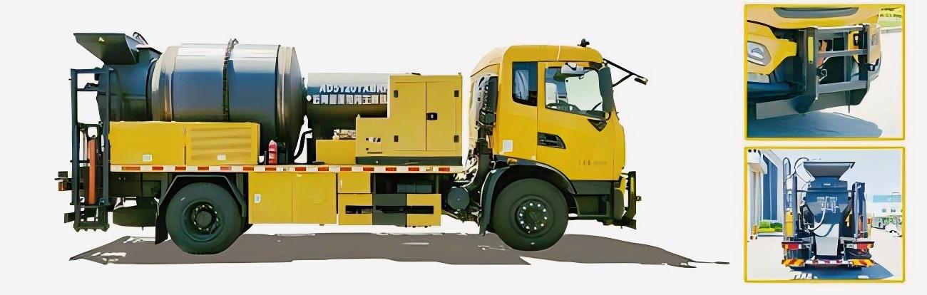 Hot-in-Place Recycling (HIR) Patching Vehicle (3)