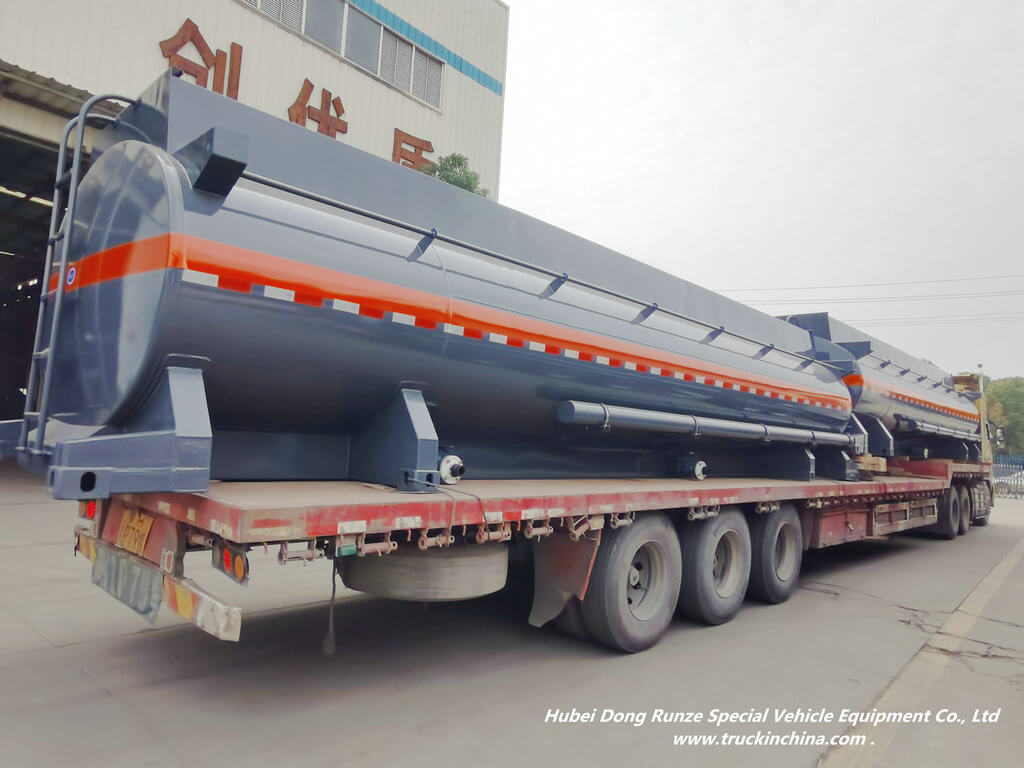 LDPE Liner Steel Acid Tank container 24m3 vietnam (38)