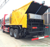 10 Wheels HOWO Synchronous Chipsealer Truck 6X4 (336HP to 371HP 8m3 Bitumen Tank and 12m3 Gravel Tank Asphalt Spraying)