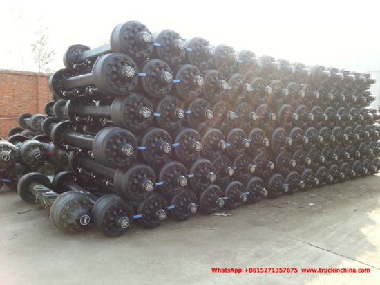 BPW Axles Trailer Parts 12t, 13t, 16t, 20t, 25t American, Germany Style Axles for Truck and Trailer (Trailer Spare Parts Fuwa, BPW, Huajin)