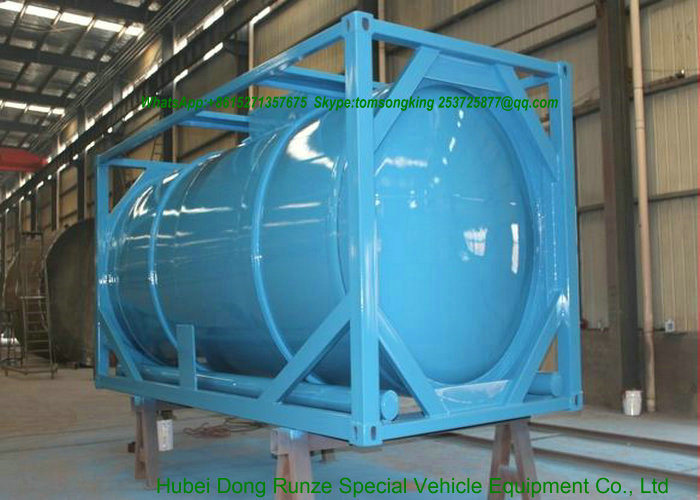 ISO Tank Container 20FT for Wast Water (Carbon Steel/Lined PE /Stainless Steel SS304 Transport Sewage Wast Water, Wast Oil, Wast chemical liquid)