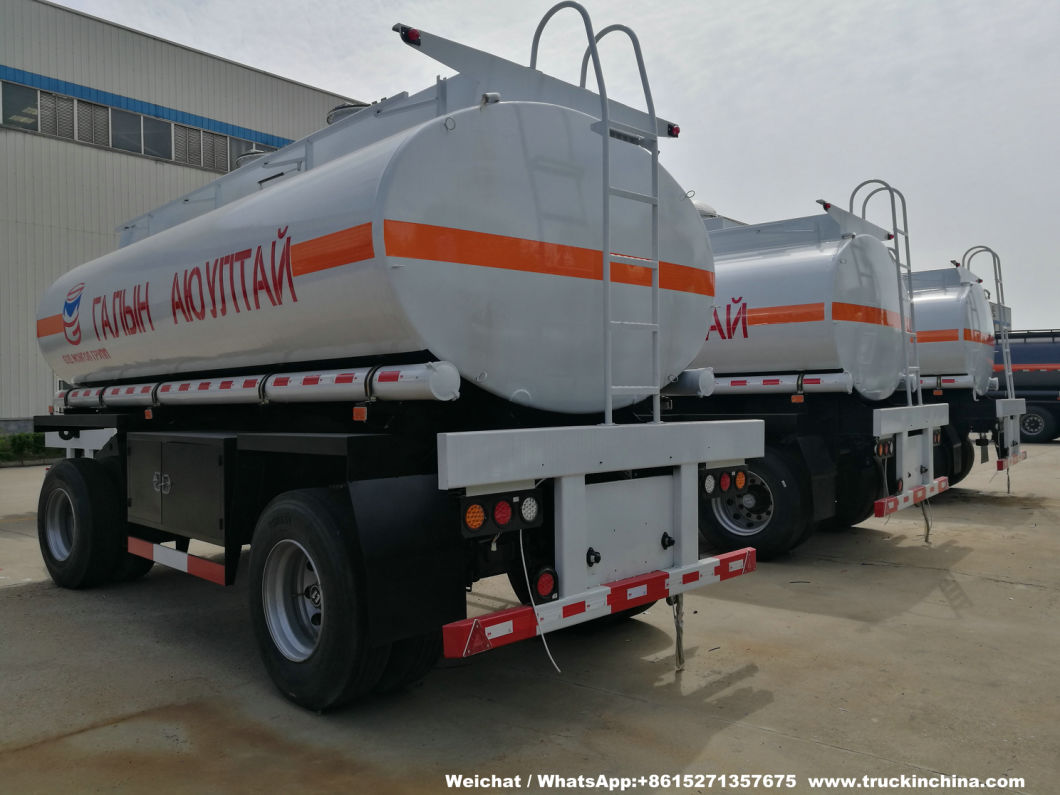 Customize 15t -25t Drawbar Oil Tanker Trailers (Tractor Dolly Trailer Full for Fuel/Water/Oil/Diesel Trailer Pup Tanker Truck)