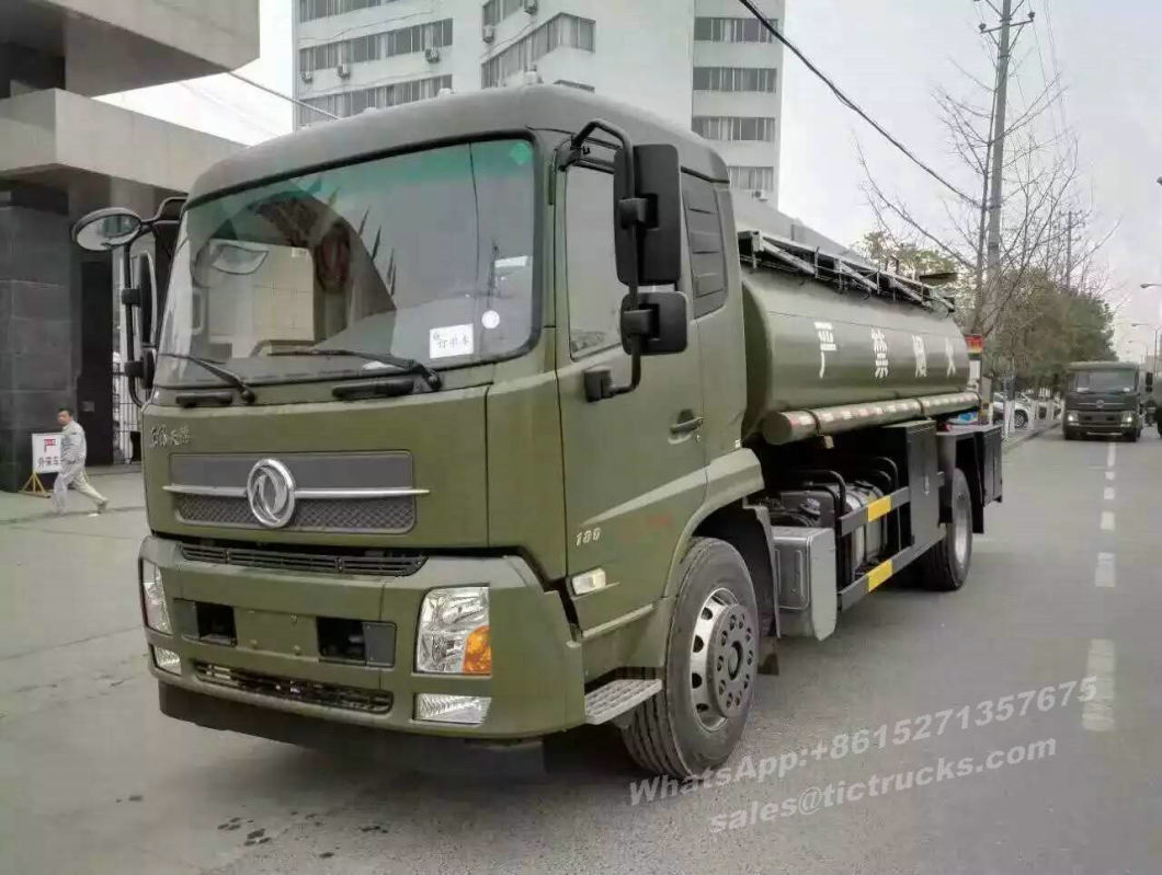 King Run Mobile Fuel Bowser Trucks LHD / Rhd 4X4 All Wheel Drive