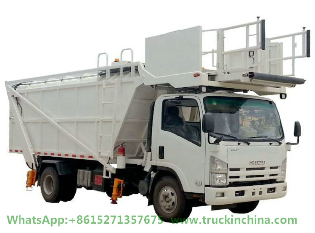 Airport Aircraft Garbage Collector Waste Receiving Vehicle (ISUZU JMC)