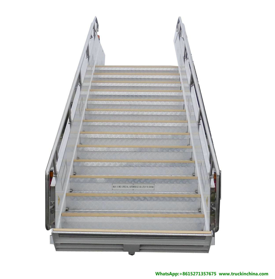 Aircraft Passenger Stairs for Airport Passenger Boarding (ISUZU. FOTON. JMC. DONGFENG Diesel or Electric Power Aviation Stairway)