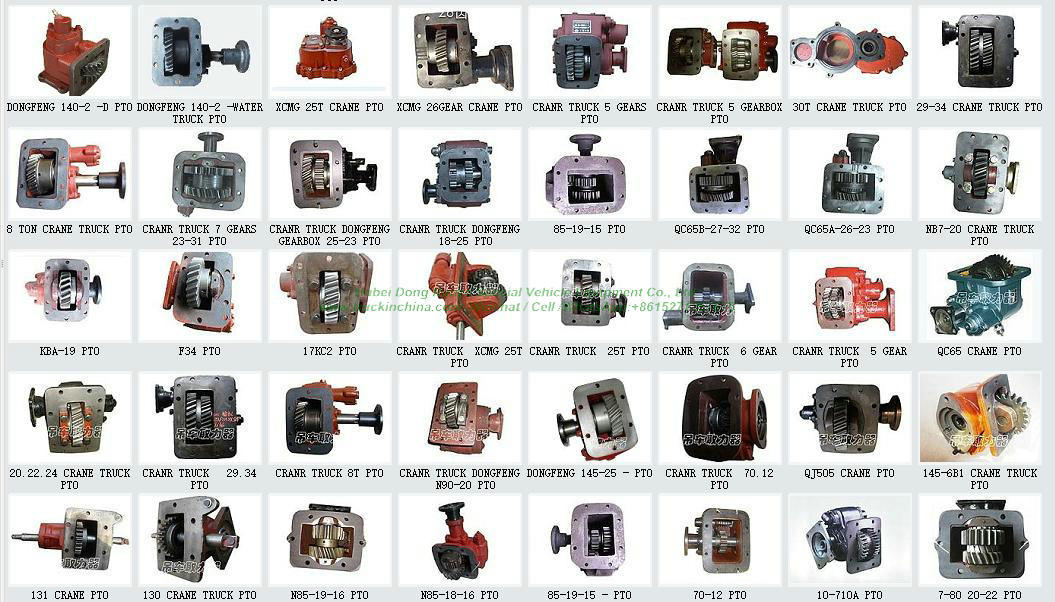 Fast Power Take-off (PTO) for Hydraulic Gear Pump Crane (Oil Pump, Fuel Pump Tanker Bowser Special Vehicle Gearbox PTO)