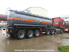 3 Axles Caustic Soda Tanker Semi-Trailer (Sodium Hydroxide Steel Tank Lined LLDPE)