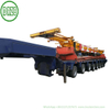 Customization 150t Multi 8-9 Axles Functional Gooseneck Hydraulic Combined Modular Lowbed Trailer