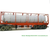Customising 40FT Stainless Steel Tank Container with Insulation Steam Heating for Phosphorus Chemeical Liquid Transport