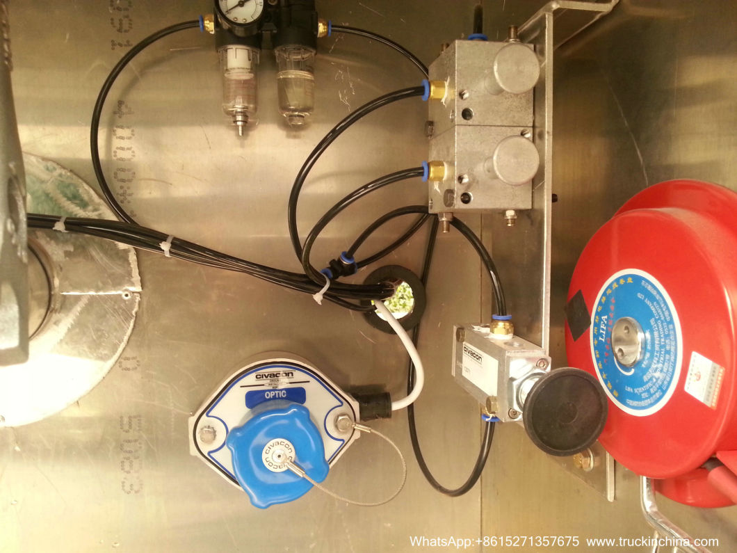 42000L Aluminum Alloy Fuel Tank Trailer (ALCOA 5083 BPW Air Ride Spring 3 Axles Front Axle Liftable with ECO ADR Compatible Tankers)