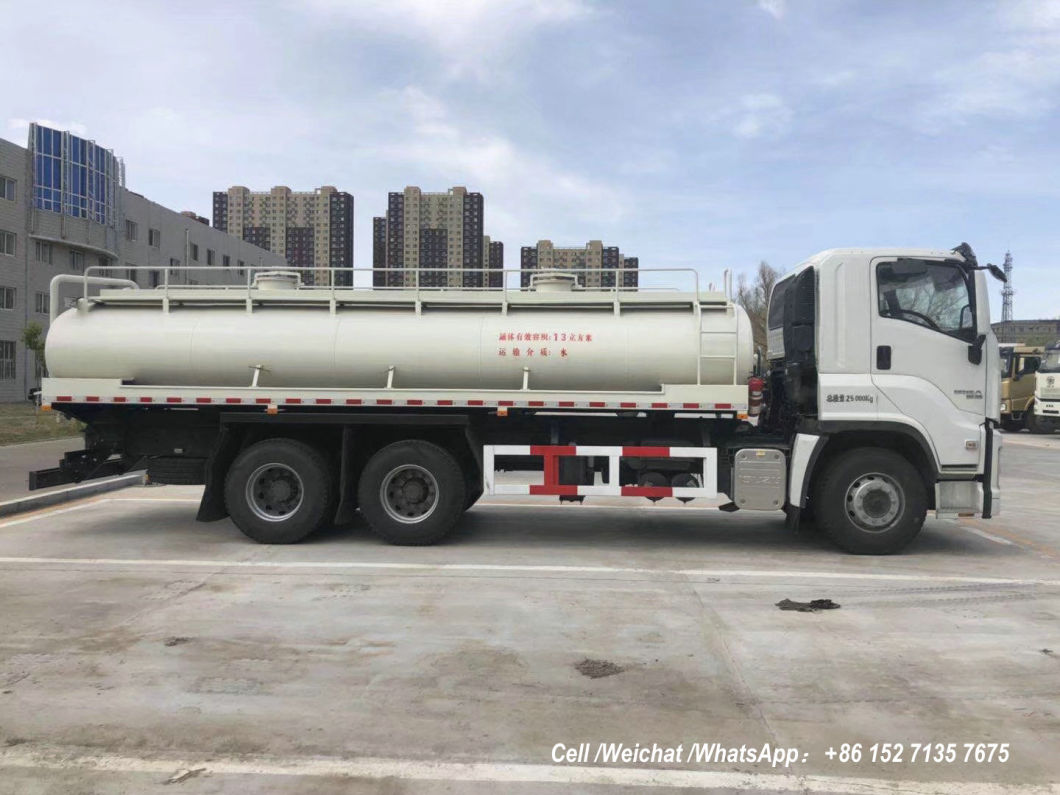Isuzu-Truck Mounted Water Bowser (Water Tank Sprinckle for Drinking Water And Non Drinking Water - Wast water 15m3 -20m3)