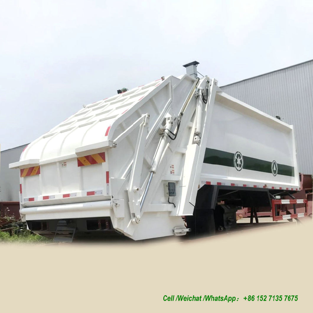Customizing Truck Upper Body Hydraulic Garbage Compactor SKD 4cbm - 20cbm
