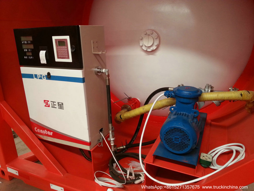 ISO LPG Propane Gas Tank Container 30FT (30000L Pressure Vessel Liquid Sulfur Dioxide, Lquid Gas, Isobutane, Dimethyl Ether 15-20T)