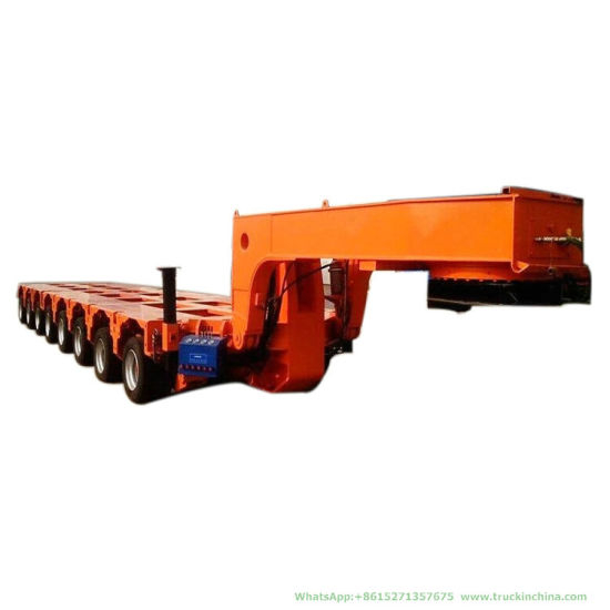 Heavy Hauler Hydraulic Multi Axles Lowbed Trailer