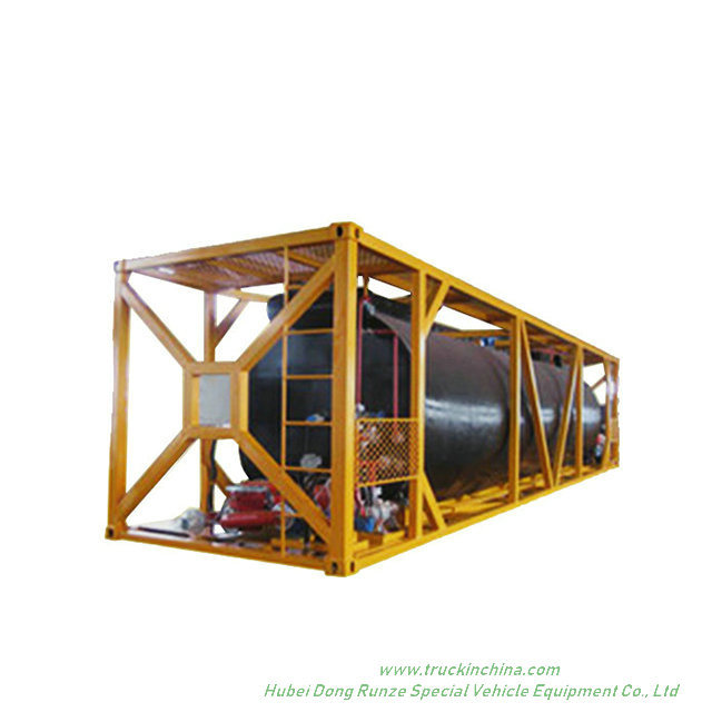 20FT Bitumen Tank Container Customizing Transport Hot Asphalt 20000-24000 Litre (Bitutainer)