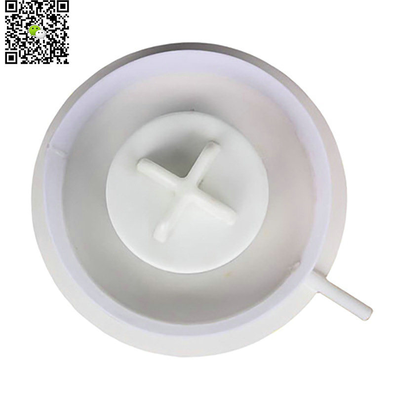 HCl Acid Tank Manhole Cover Full PE (Thread Cap PE Lid Vortex Screw Structure 580mm Lid with Flange)