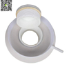 HCl Acid Tank Manhole Cover Full PE (Thread Cap PE Lid Vortex Screw Structure 580mm Lid with Flange)