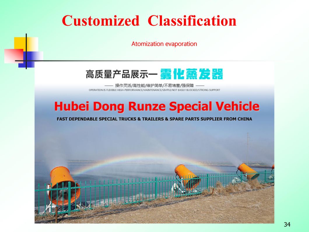 Dust Suppression Fog Cannon Kcs400 Series 30m-150m (Dust Suppressor For High Tower Fixed or Truck Mounted Fine Water Sprayer Dust Suppression Unit)