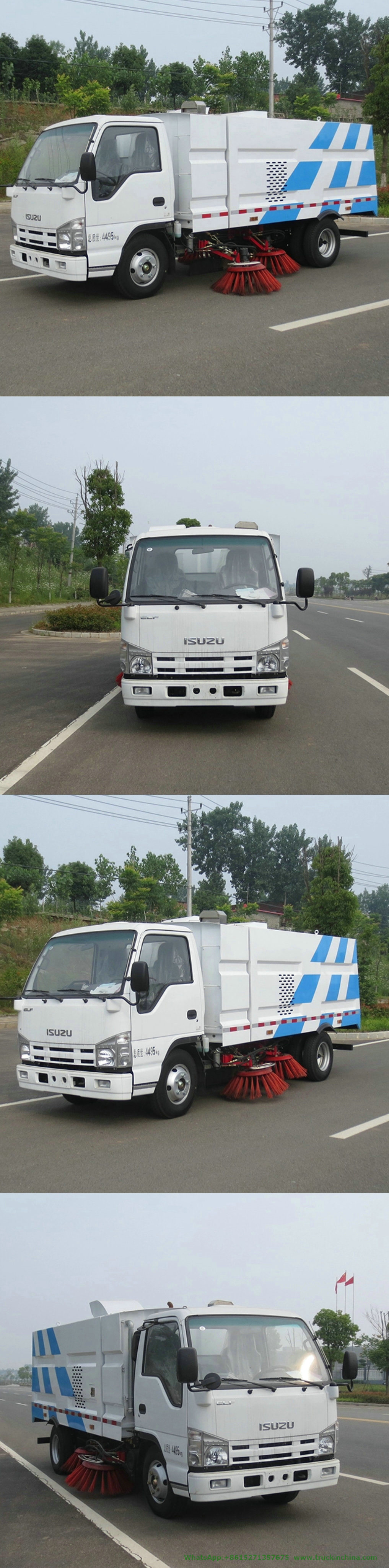 Isuzu Ftr 10000liter High Pressure Road Cleaning Truck (Water Bowser)