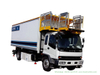 Airport Special Equipment Catering Truck (ISUZU Scissors High Loader 4500KG Refrigerated Food Van 7500X2480X2400mm)