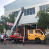 Truck Mounted Telescopic Ladder Truck for House Building Goods Lift and Download (House Furniture Moving Cherry Picker Hydraulic 28 M Aerial Platform Ladder)