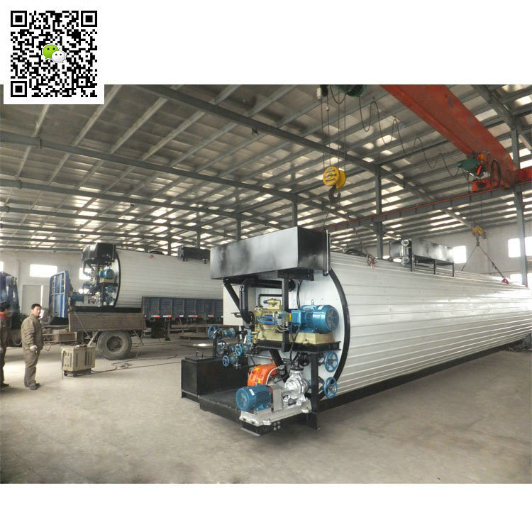 Oil Fired Heats Asphalt Tank, Bitumen Tank (Storage Capacity 34CBM-100CBM Skid with 2 Burners for Hot Liquid Asphalt)