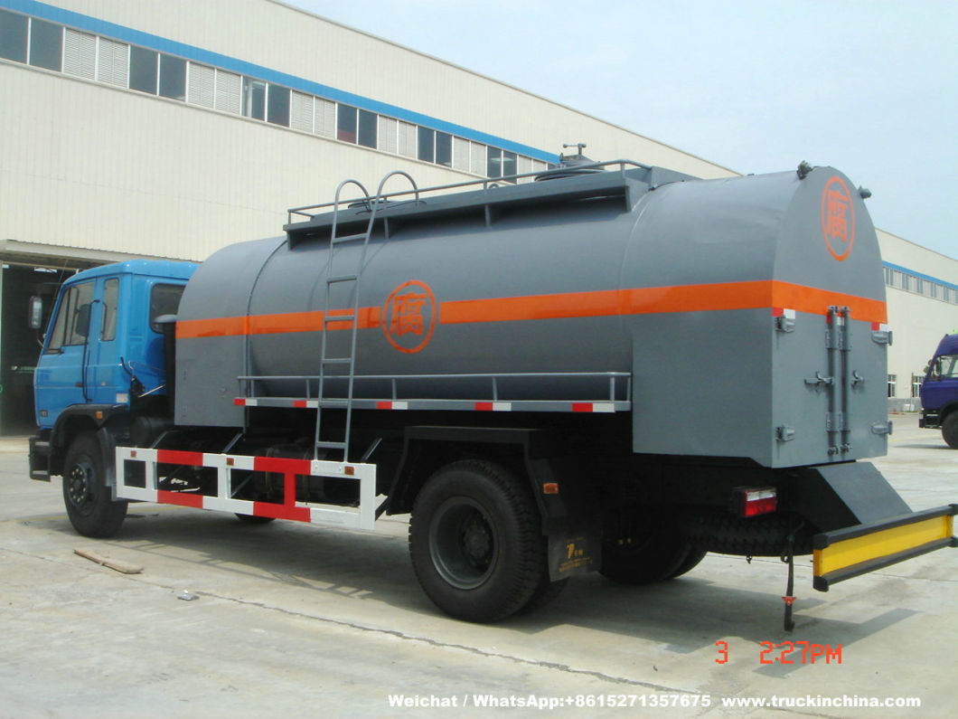 Customised Chemical Resources Recycling Acid Tank Truck (Chemical Liquid Hydrochloric Acid Delivery Tanker)