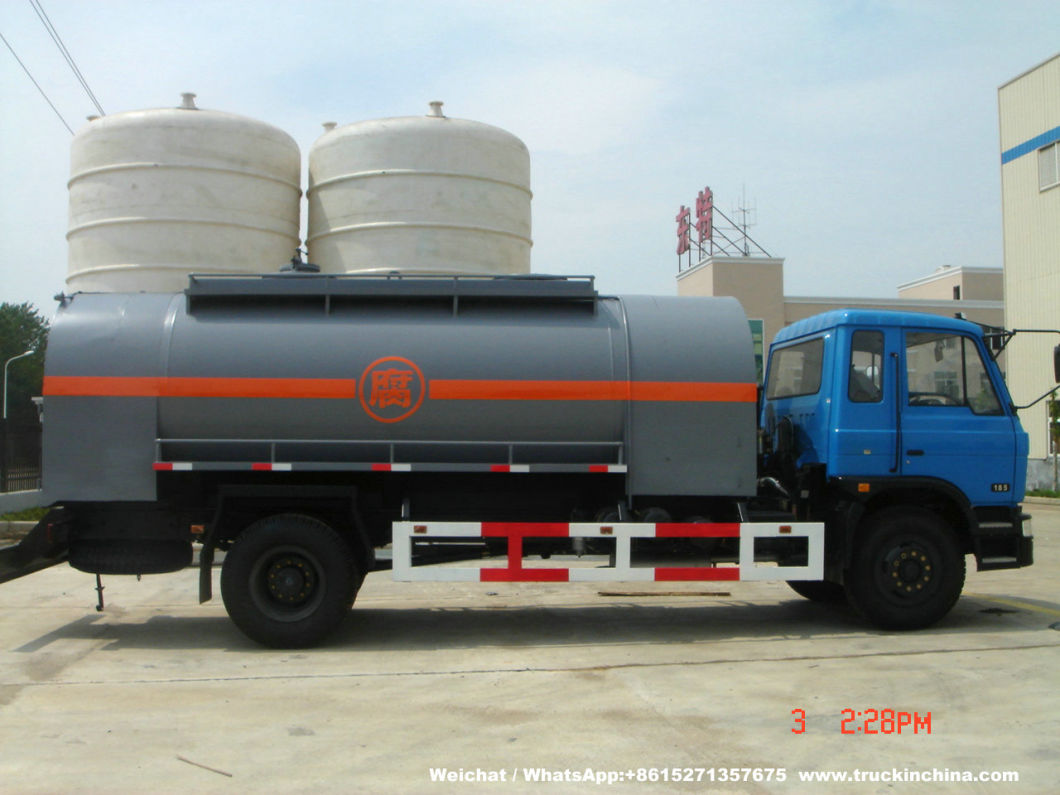 Customised Chemical Resources Recycling Acid Tank Truck (Chemical Liquid Hydrochloric Acid Delivery Tanker)