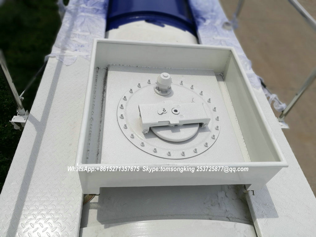 V Shape Concentrated Sulfuric Acid Tank Trailer Loading 99.8% H2so4 Transport 40 Ton 22000liters