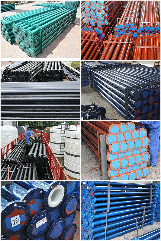 Steel Lined PE (PTFE / PP /PO) Pipe for Chemical Factory