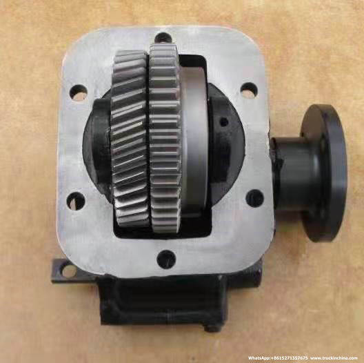 Fast 8js85e Gearbox QD40A PTO (Original China Tanker Truck Factory Transmission PTO Crane Truck PTO Assembly)