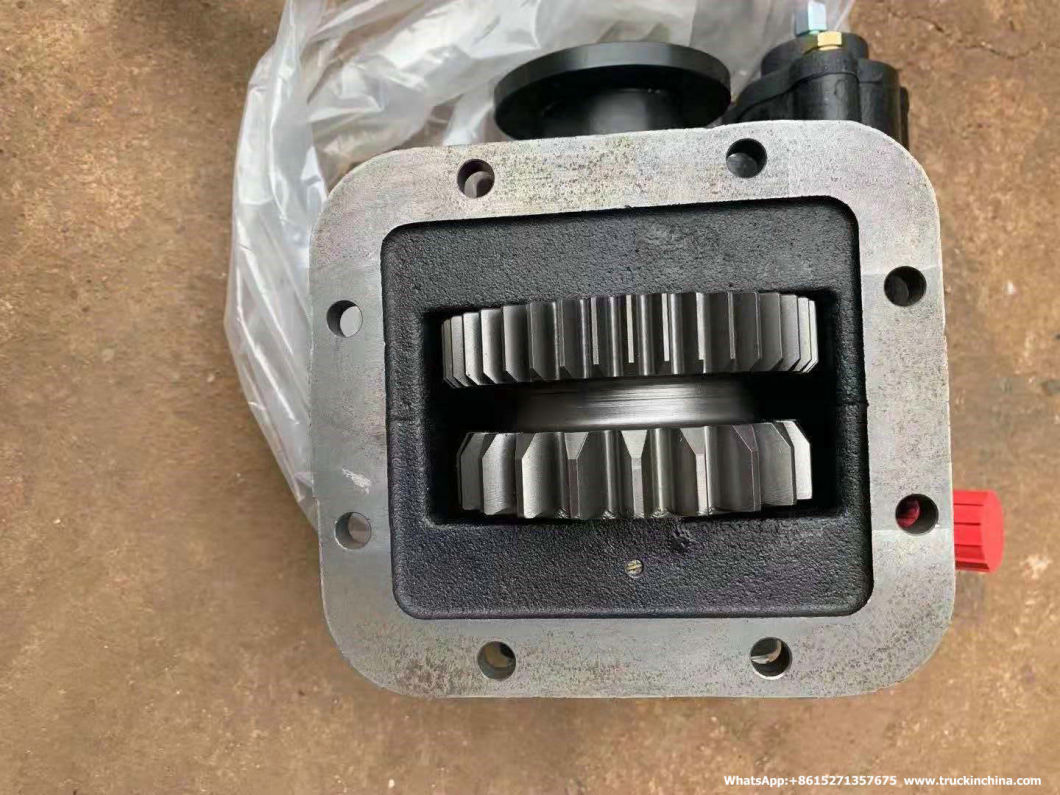 Fast 8js85e Gearbox QD40A PTO (Original China Tanker Truck Factory Transmission PTO Crane Truck PTO Assembly)