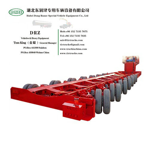 Customized Multifunctional Hydraulic Modular Trailers, Multi Axle Trailer (80T- 250T Intelligent Transportation Equipment)