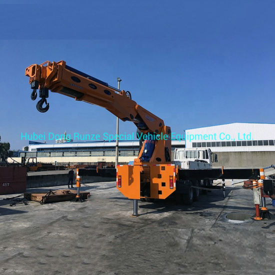Hino 700 Truck Mounted Crane 12 Wheels 8X4 Sq1800zb6 Knuckle Crane 90ton