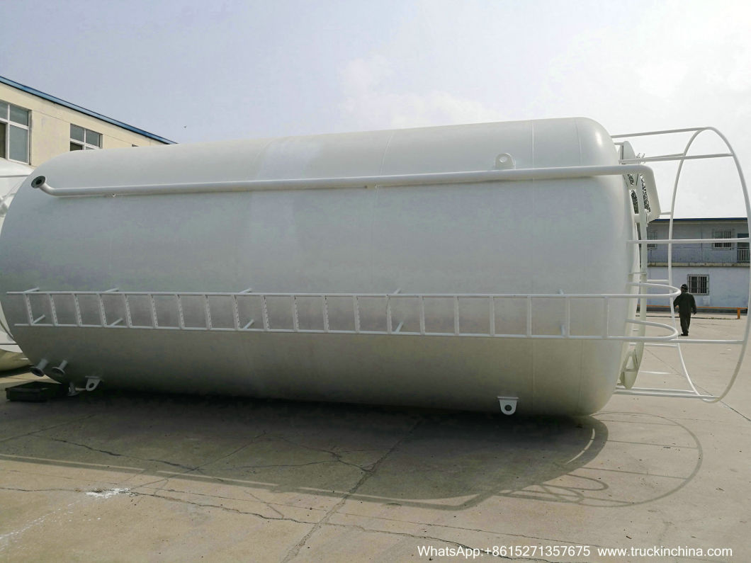 100 Cbm Vertical Storage Tank for HCl Acid 20000USG-30000USG (Steel Lined LDPE 16mm-22mm Hydrochloric Acid, Sulphuric Acid, Hydrofluoric Acid)