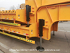 4 Axle 2 Line Low Bed Trailer Payload 80tons